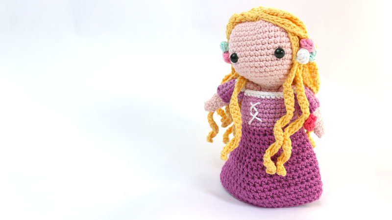 rapunzel princess disney amigurumi pattern crochet free
