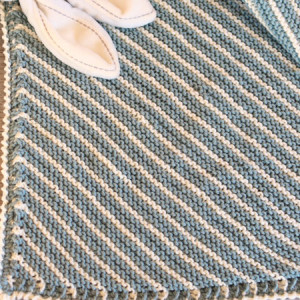 easy baby blanket knitting free pattern