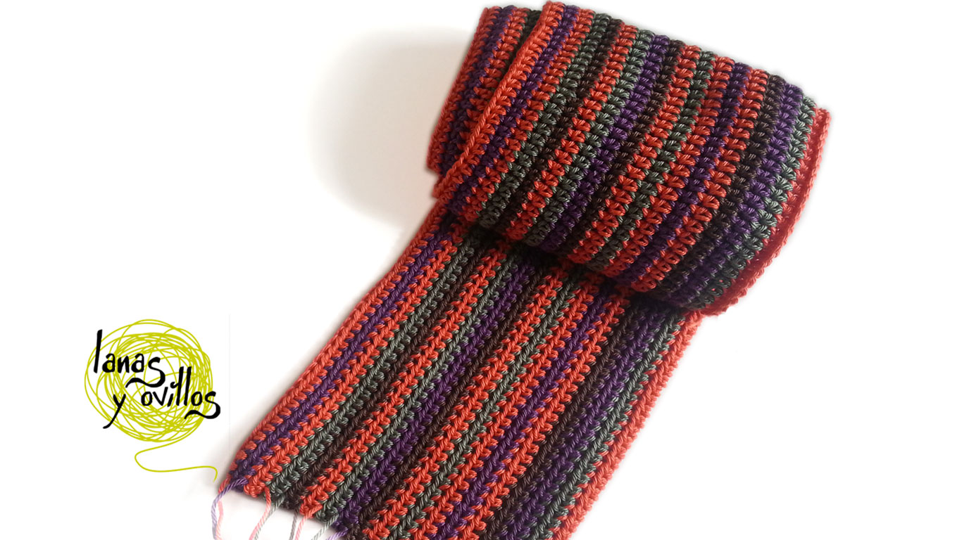 easy crochet scarf free pattern