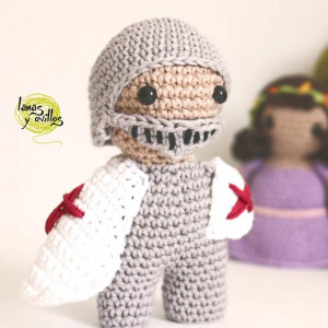 knight amigurumi crochet free pattern sant jordi san jorge
