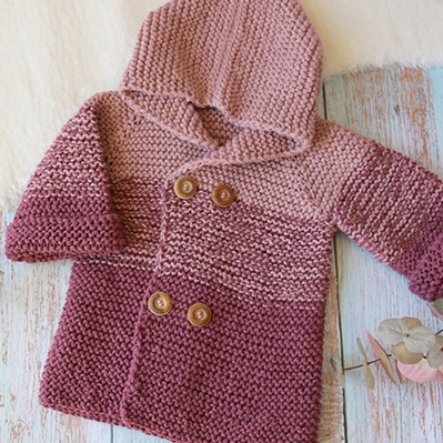 jacket coat baby knitting free pattern patro gratis chaqueta abrigo bebe tricot tejido