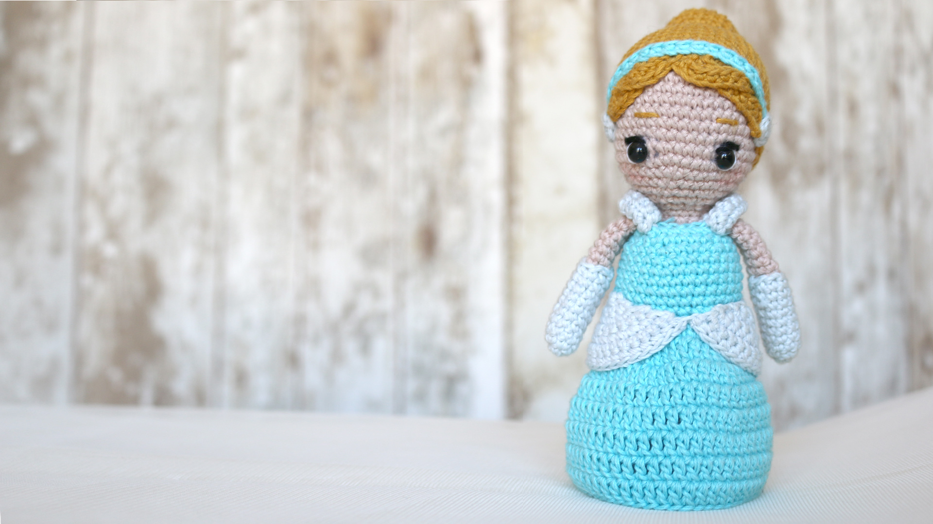 cinderella princess disney amigurumi crochet free pattern