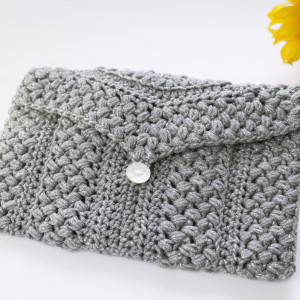 clutch mako bag crochet free pattern