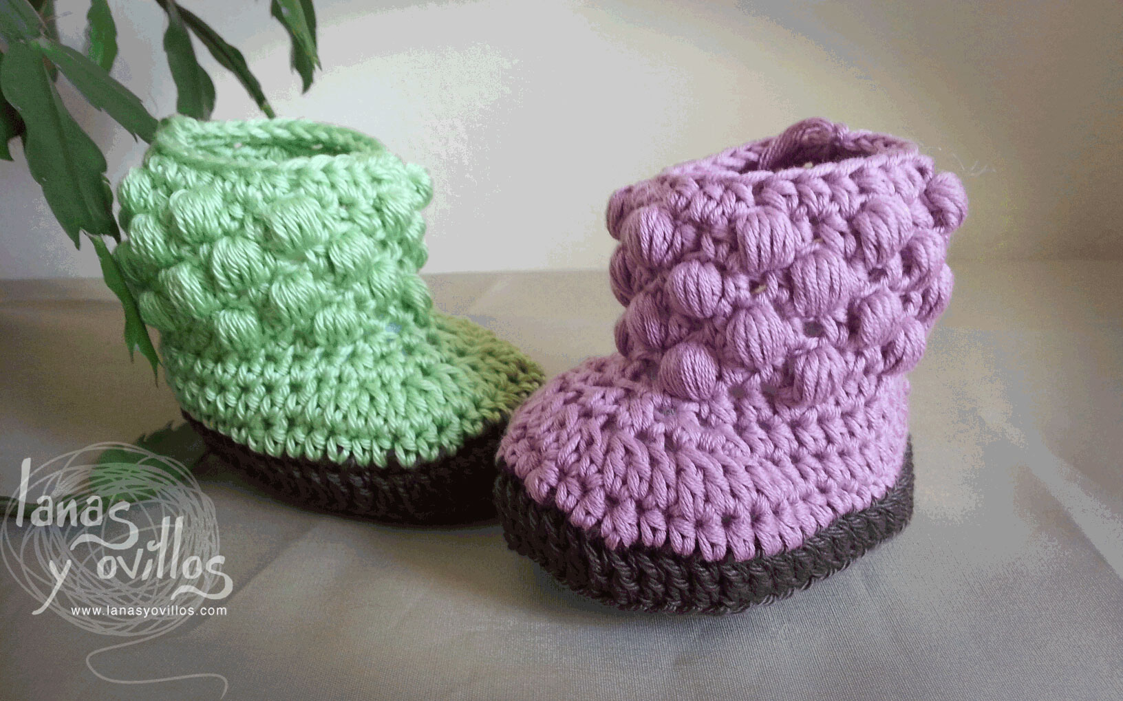 baby boots free pattern with video tutorial