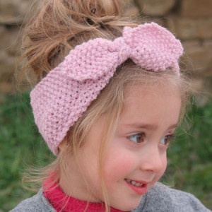 easy girl knitting headband free pattern