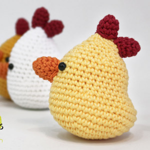 hen chicken amigurumi free pattern crochet easter