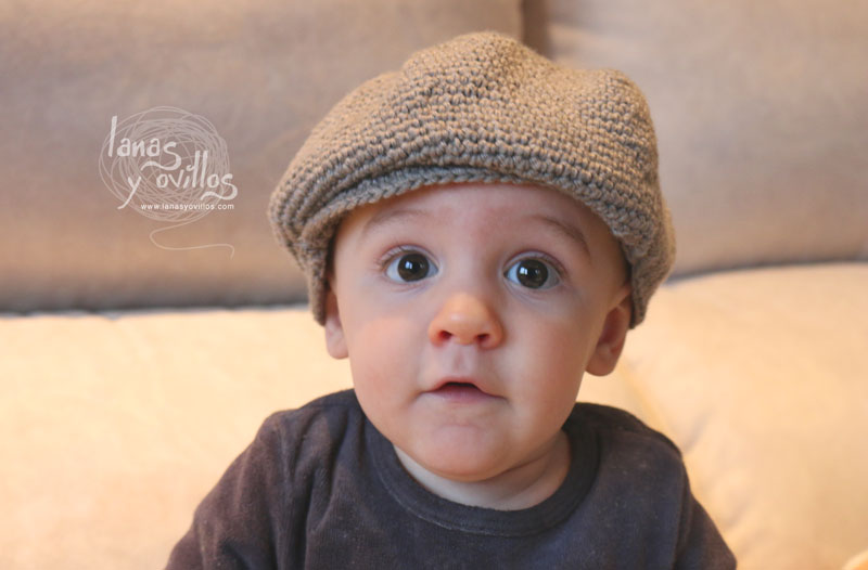 baby crochet beret hat free pattern