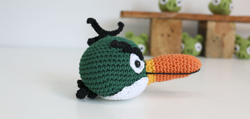 gree angry bird free pattern crochet
