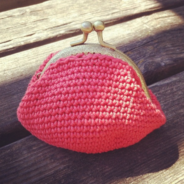 crochet purse free pattern with video tutorial