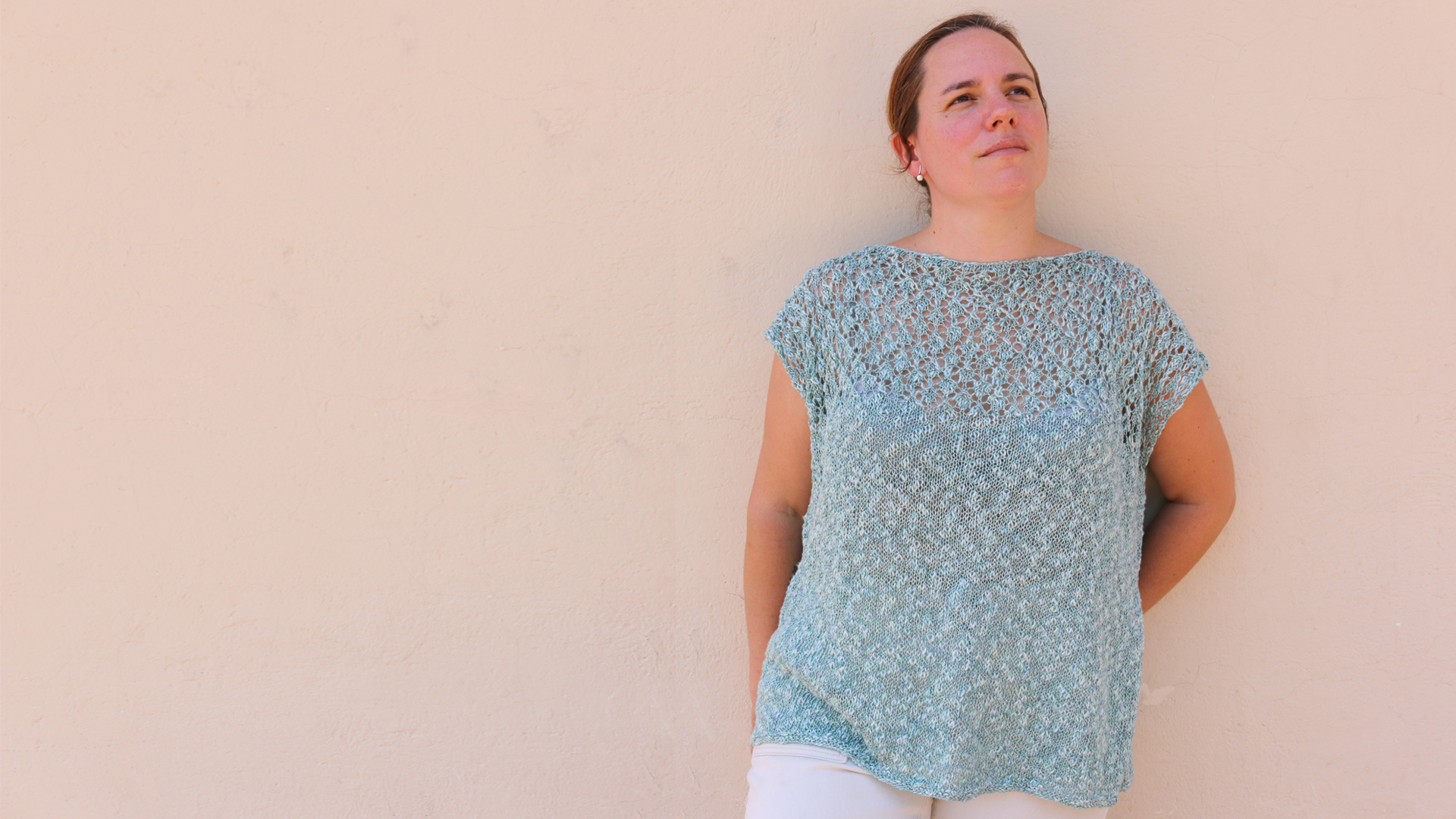 lace knitting blouse free pattern