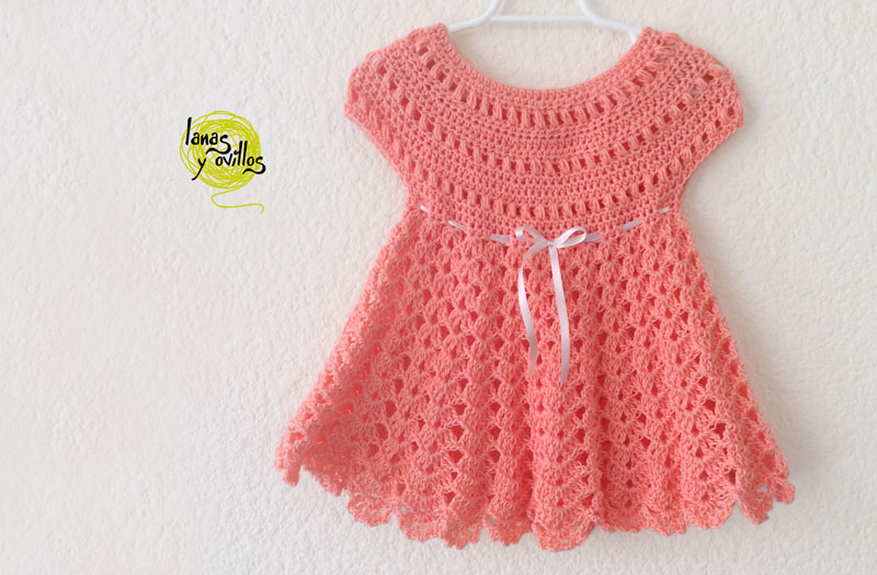 crochet baby girl dress free pattern
