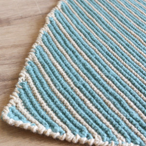 crochet garter stitch blanket free pattern