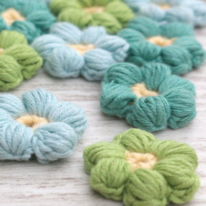 mollie flowers crochet puff free pattern