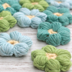 mollie flowers crochet puff free pattern