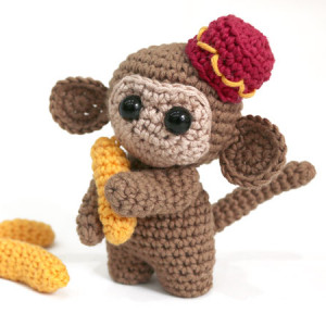 monkey circus amigurumi free pattern crochet