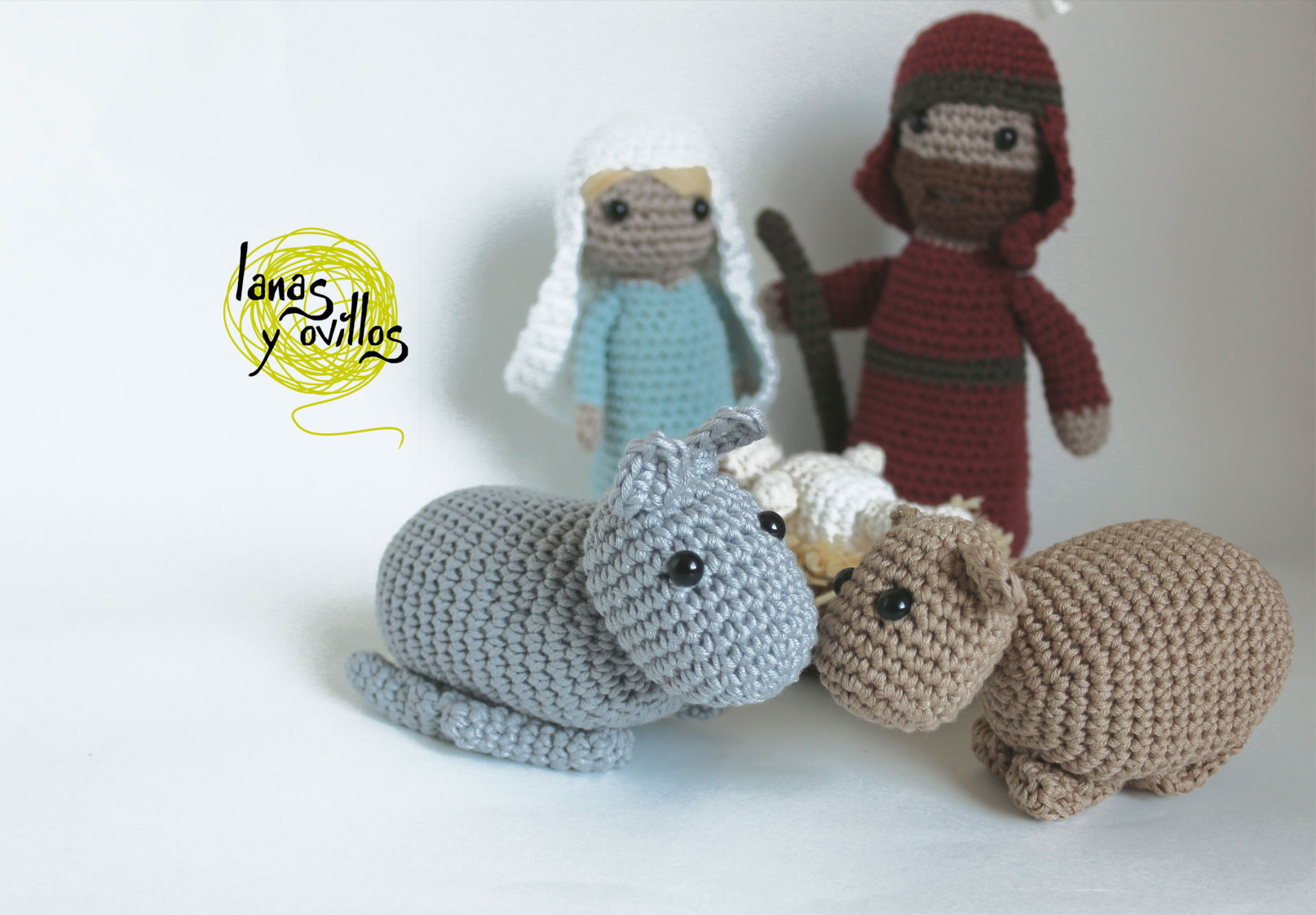 nativity animals amigurumi free pattern crochet