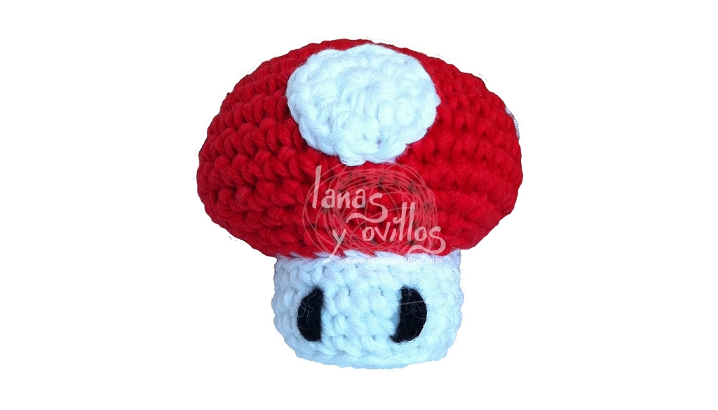 super mario mushroom amigurumi crochet free pattern