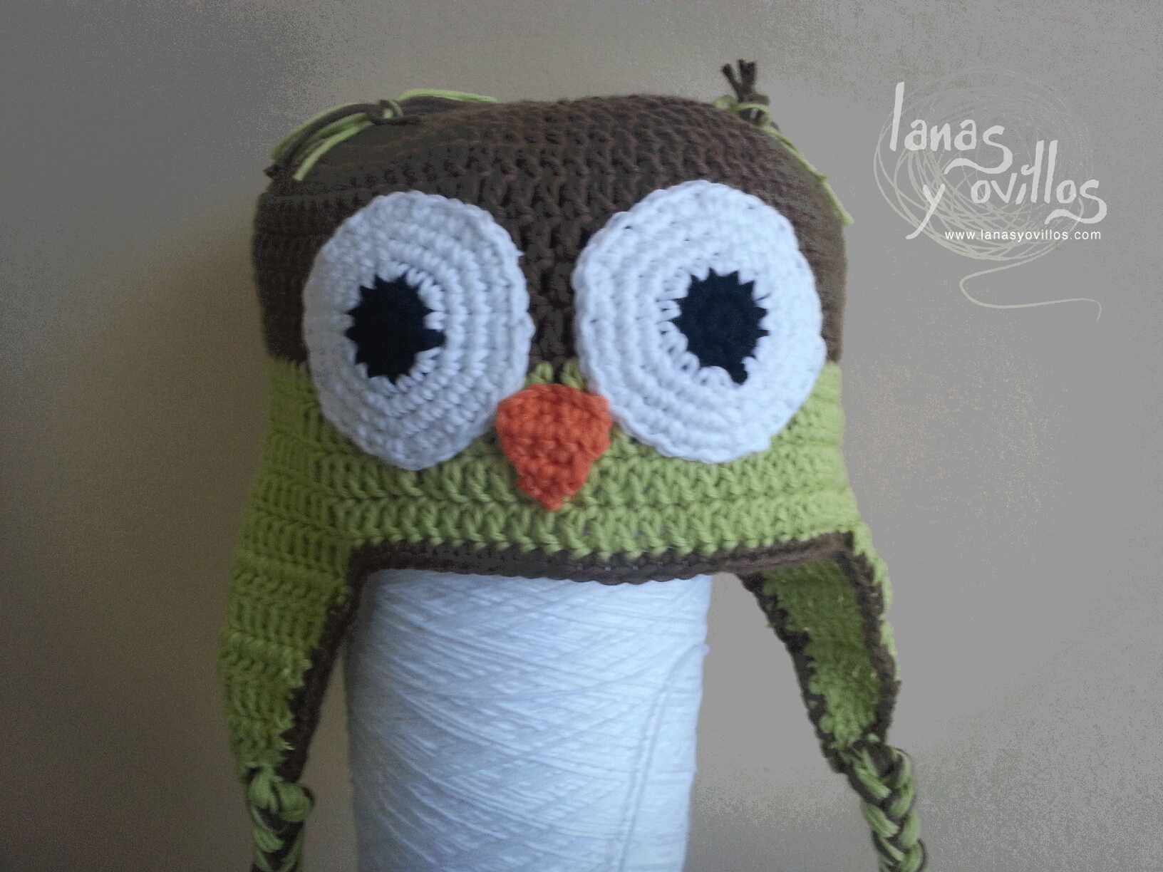 free crochet owl pattern hat with video tutorial