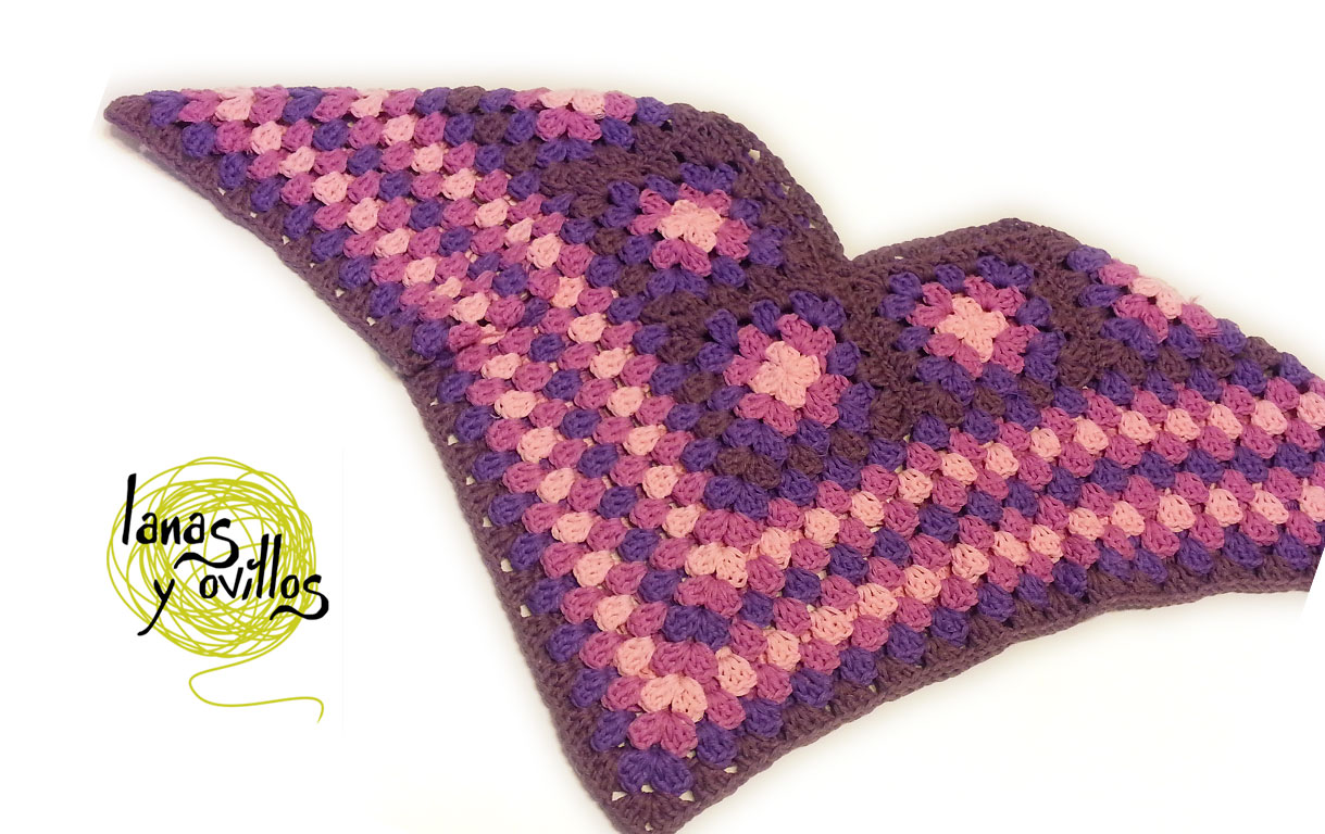 poncho granny squares free pattern crochet