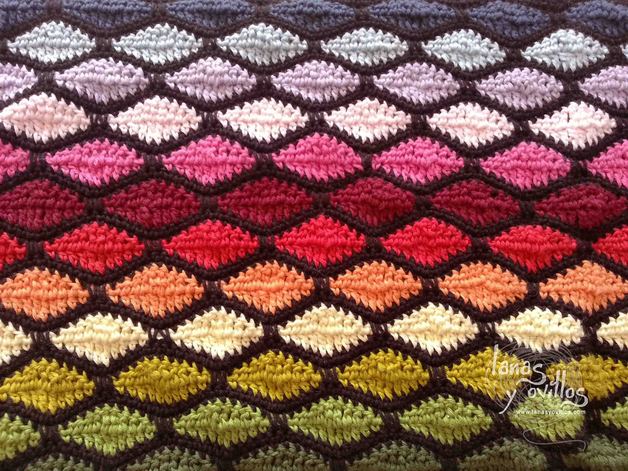 wave stitch crochet free pattern