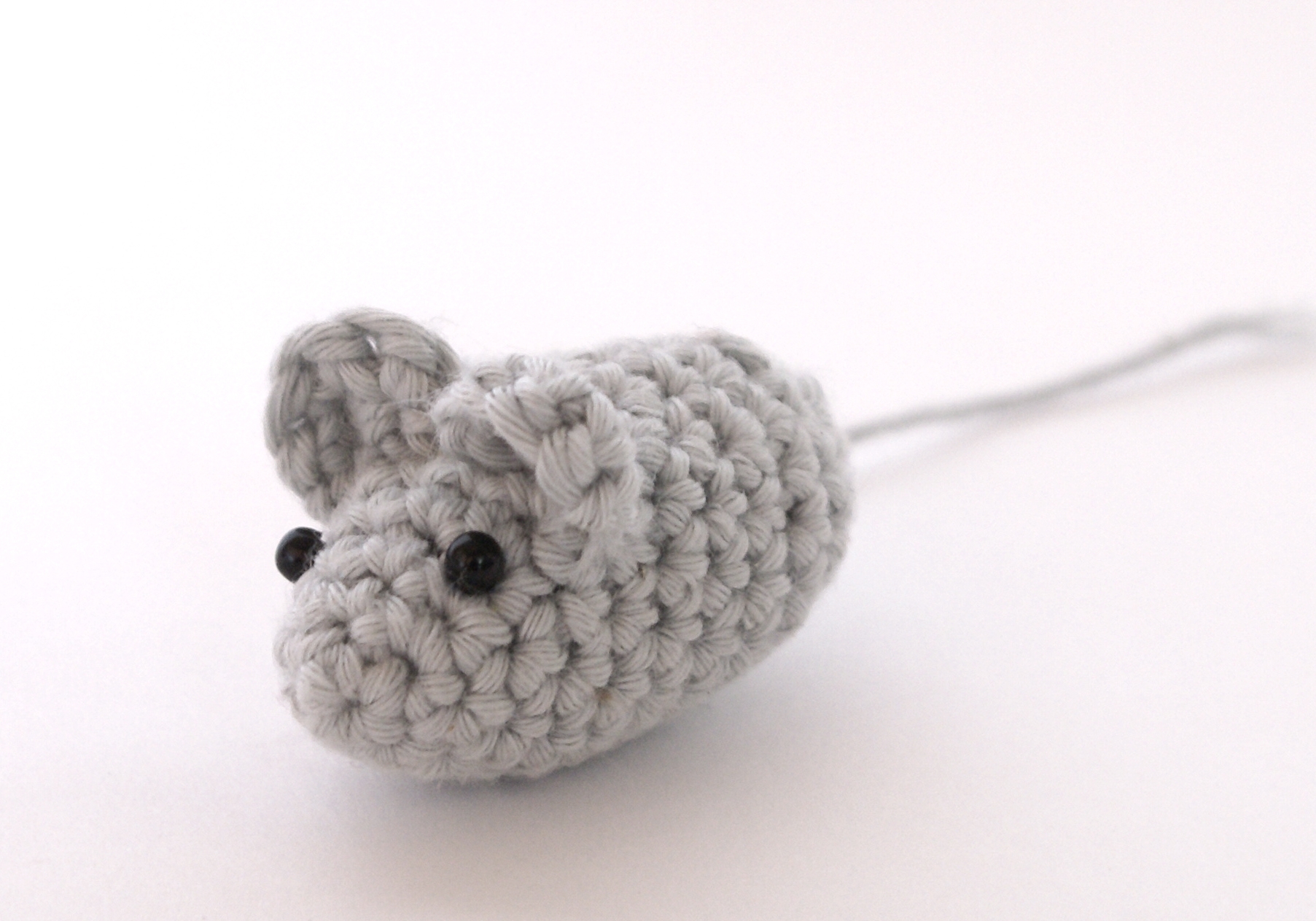 mouse crochet amigurumi free pattern with video tutorial