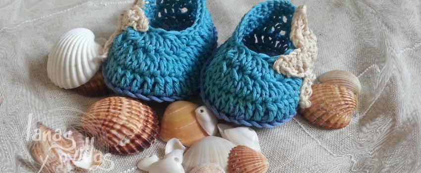baby crochet sandals free pattern