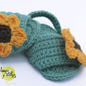 baby crochet sandals shoes free pattern