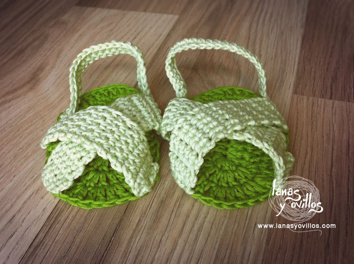free crochet slipper sandals pattern