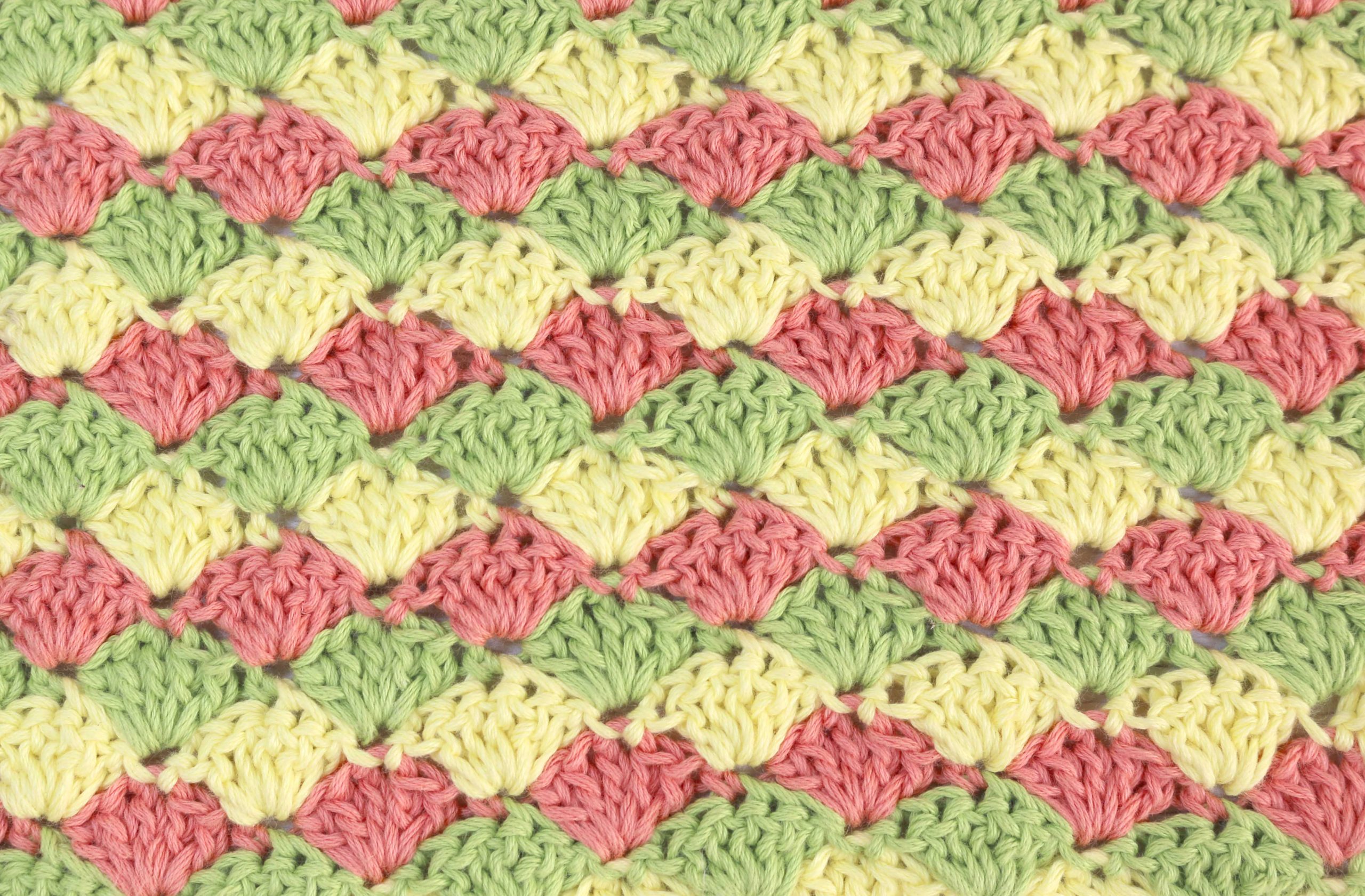 crochet shell stitch free pattern fan