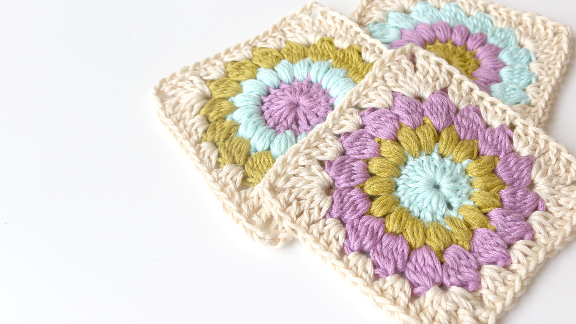 sunburst free crochet pattern granny square