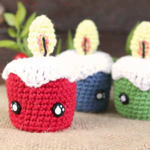 tiny candle crochet amigurumi free pattern crochet