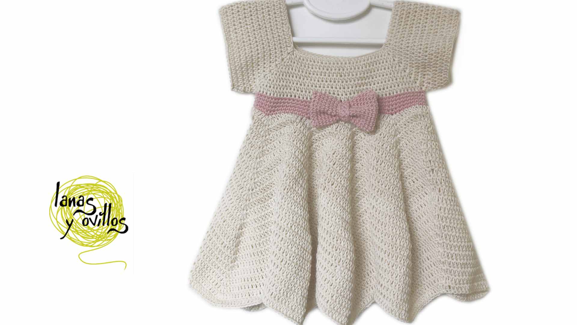 baby crochet dress girl free pattern