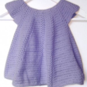 baby girl crochet dress free pattern