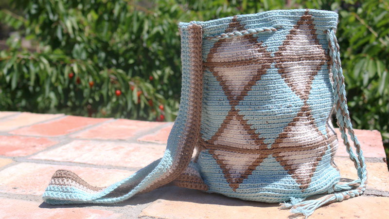 wayuu bag free pattern crochet mochila with video tutorial
