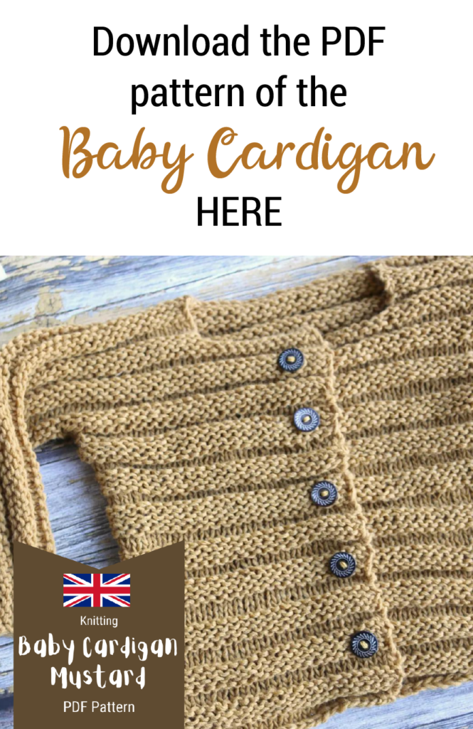 baby knitting cardigan free video tutorial pattern