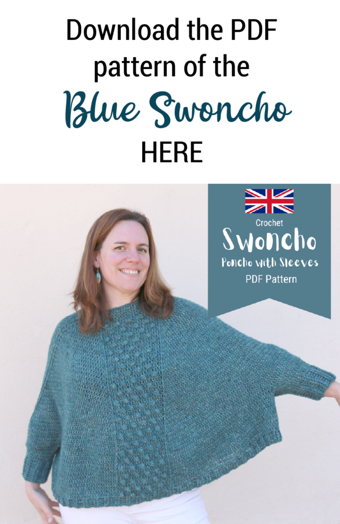 swoncho sweater crochet pattern cape poncho