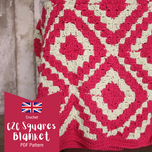 c2c blanket pattern squares crochet