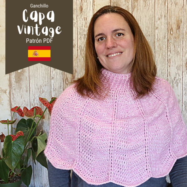 patron crochet capa vintage