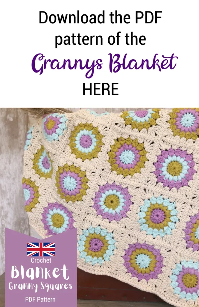 granny squares blanket pattern crochet