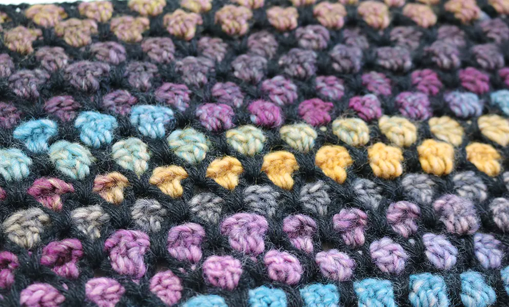 punto marroqui moroccan stitch crochet ganchillo patron gratis free pattern