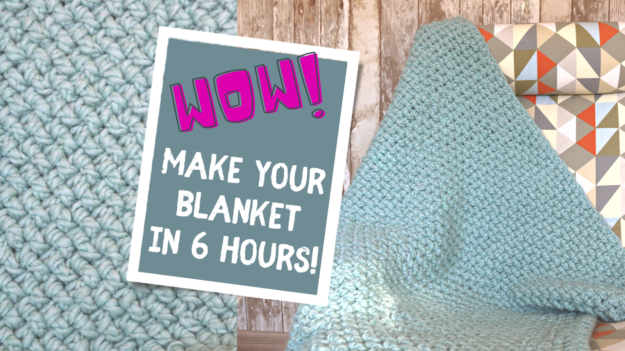 tutorial blanket easy beginners crochet patron gratis free pattern ganchillo manta